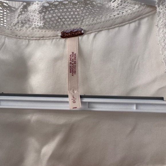 Free People Renee Embroidered Wrap Top - Picture 6 of 9